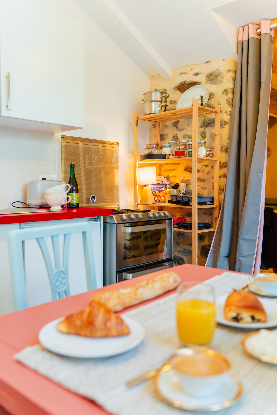 cuisine équipée gite dinan