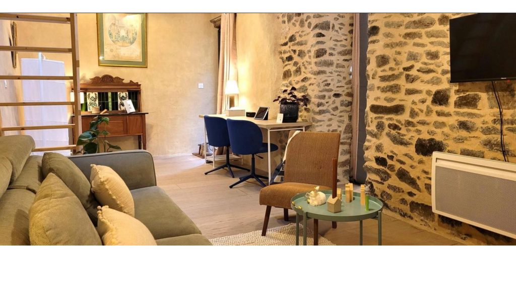 Espace dédié télétravail pour 2 personnes